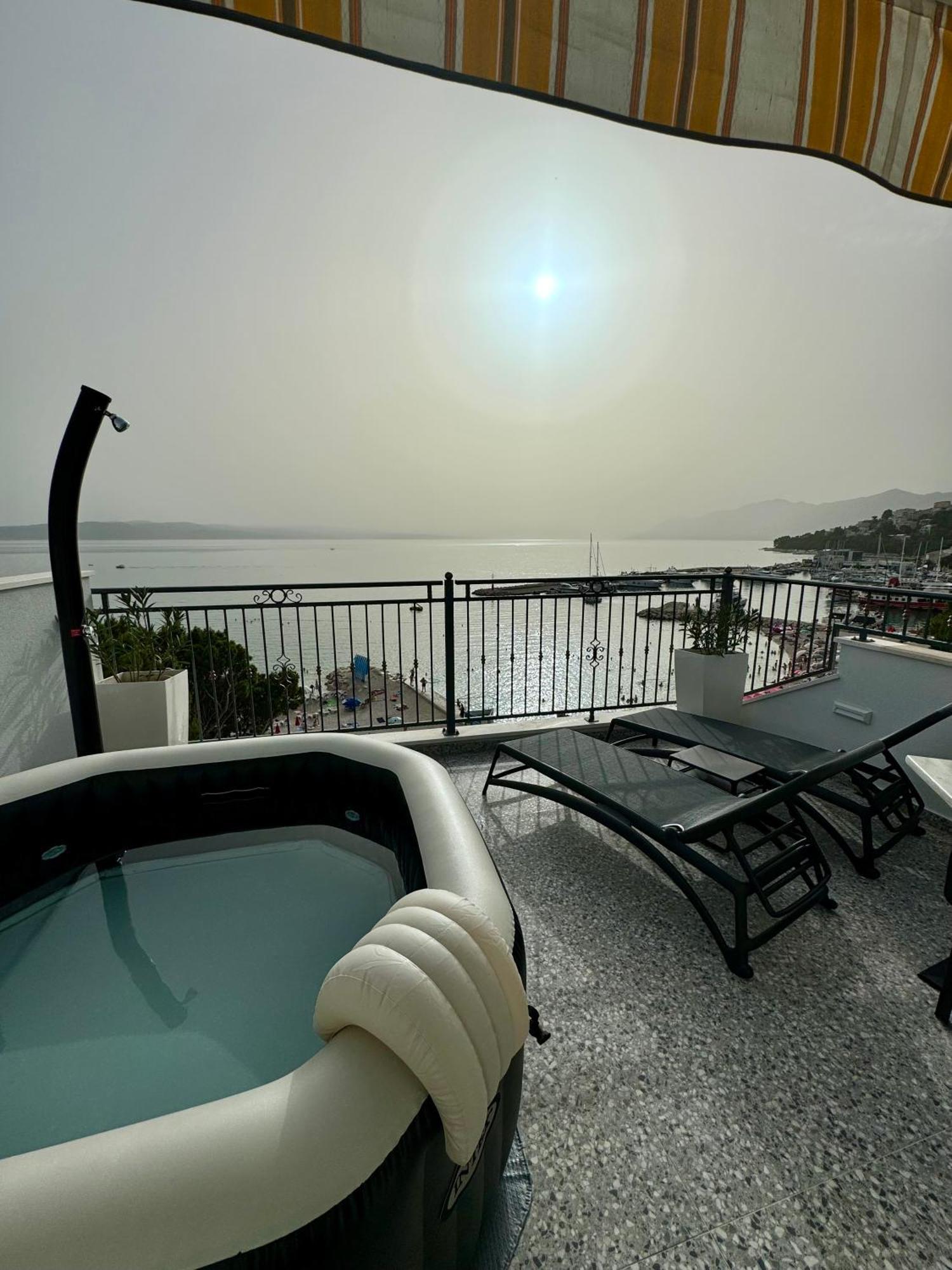 Villa Rozika Baska Voda Ngoại thất bức ảnh