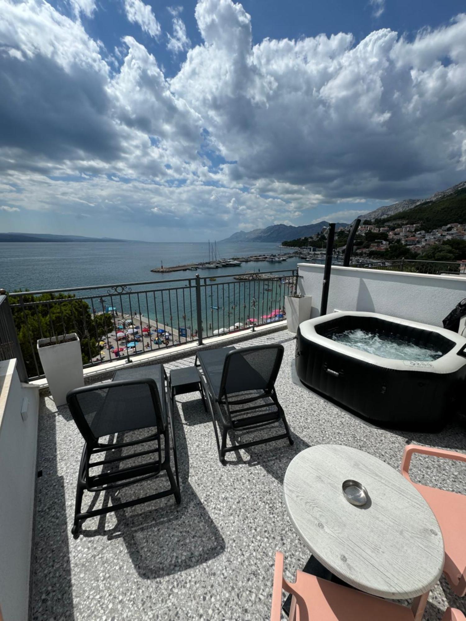 Villa Rozika Baska Voda Ngoại thất bức ảnh